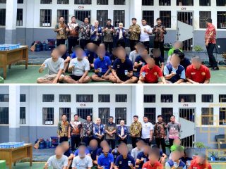 Tes Urine Secara Acak, Lapas Narkotika Pastikan Lingkungan Bersih Dari Narkoba