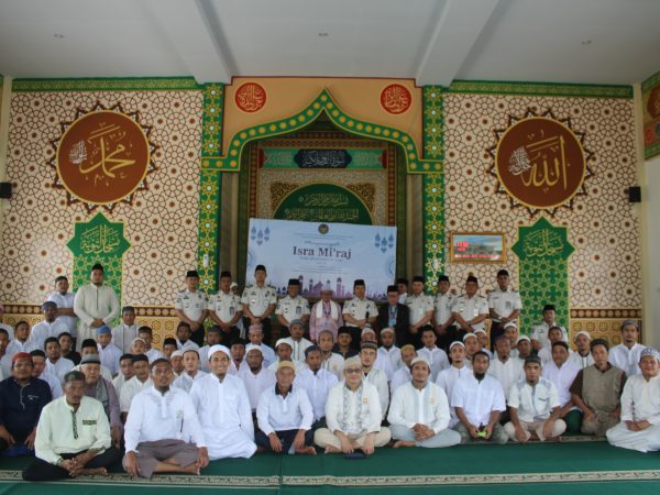 Lapas Narkotika Rumbai Peringati Isra Mikraj Nabi Muhammad SAW dengan Tausiah Penuh Hikmah dan Humor