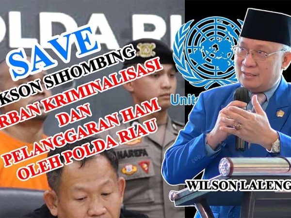 SURAT TERBUKA: Desakan Investigasi Pelanggaran HAM dan Maladministrasi Hukum Terhadap Aktivis Anti-Korupsi Jekson Sihombing