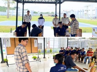 Periksa Kesehatan Mata Warga Binaan, Lapas Narkotika Rumbai Gandeng Baznaz