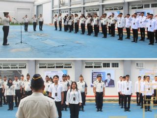 Apel Pagi Lapas Narkotika Kelas IIB Rumbai: Penguatan Disiplin dan Apresiasi Kinerja