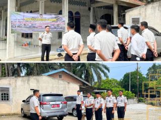 Semangat Hari Bakti Pemasyarakatan, Lapas Narkotika Rumbai Hadirkan Aksi Bersih Lingkungan