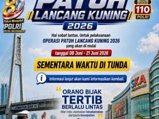 Penundaan Operasi Patuh 2026 Oleh Korlantas Polri, Ditlantas Polda Riau Serukan Masyarakat serta Pengendara Agar Tertib Berlalu Lintas