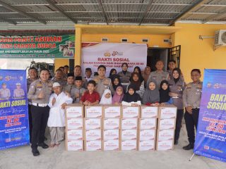 Sambut Hari Bhayangkara ke-80 tahun 2026, Hari ini Ratusan Bansos disalurkan