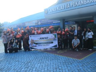 Sentuhan Kepedulian Lapas Pekanbaru, Masyarakat Rasakan Manfaat Jumat Berkah