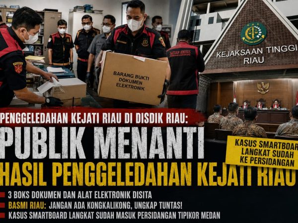 Tiga Boks Dokumen Dibawa Kejati, Kini Publik Menanti: Siapa Bertanggung Jawab dalam Kasus Smartboard Riau?