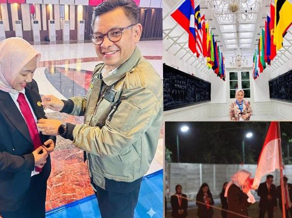 Mendapat Selamat dari Gubernur Lemhanas RI, dr. Hj. Nadya Isra Miranti, M.K.M Sukses Menjalani PPNK Angkatan 73 Lemhannas RI